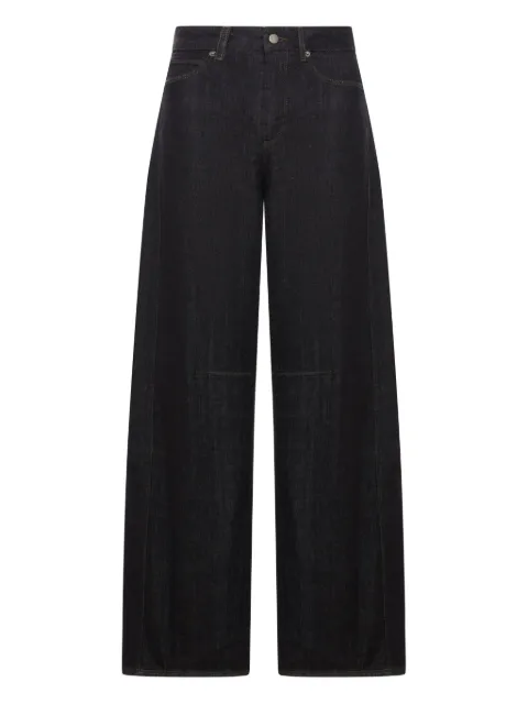 Soeur wide-leg cotton jeans
