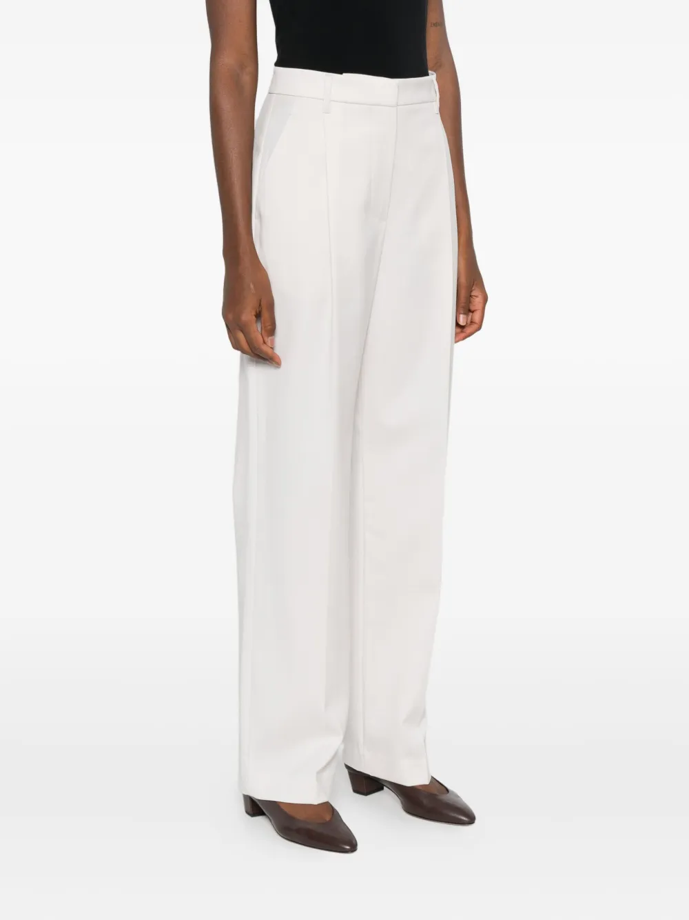 Brunello Cucinelli pleated-front trousers Beige