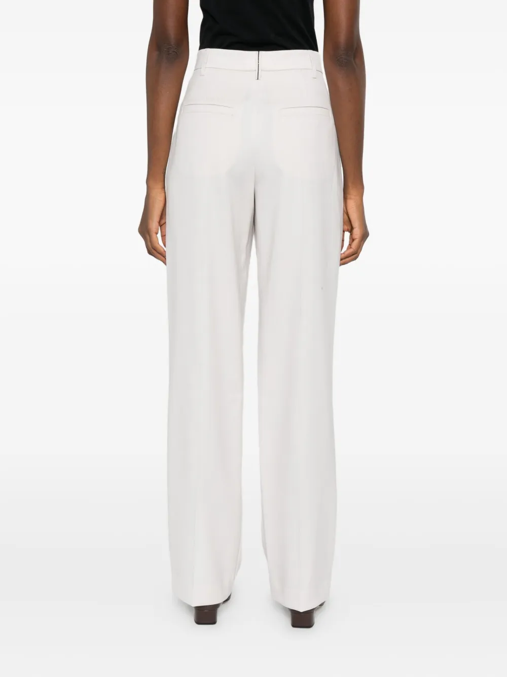 Brunello Cucinelli pleated-front trousers Beige