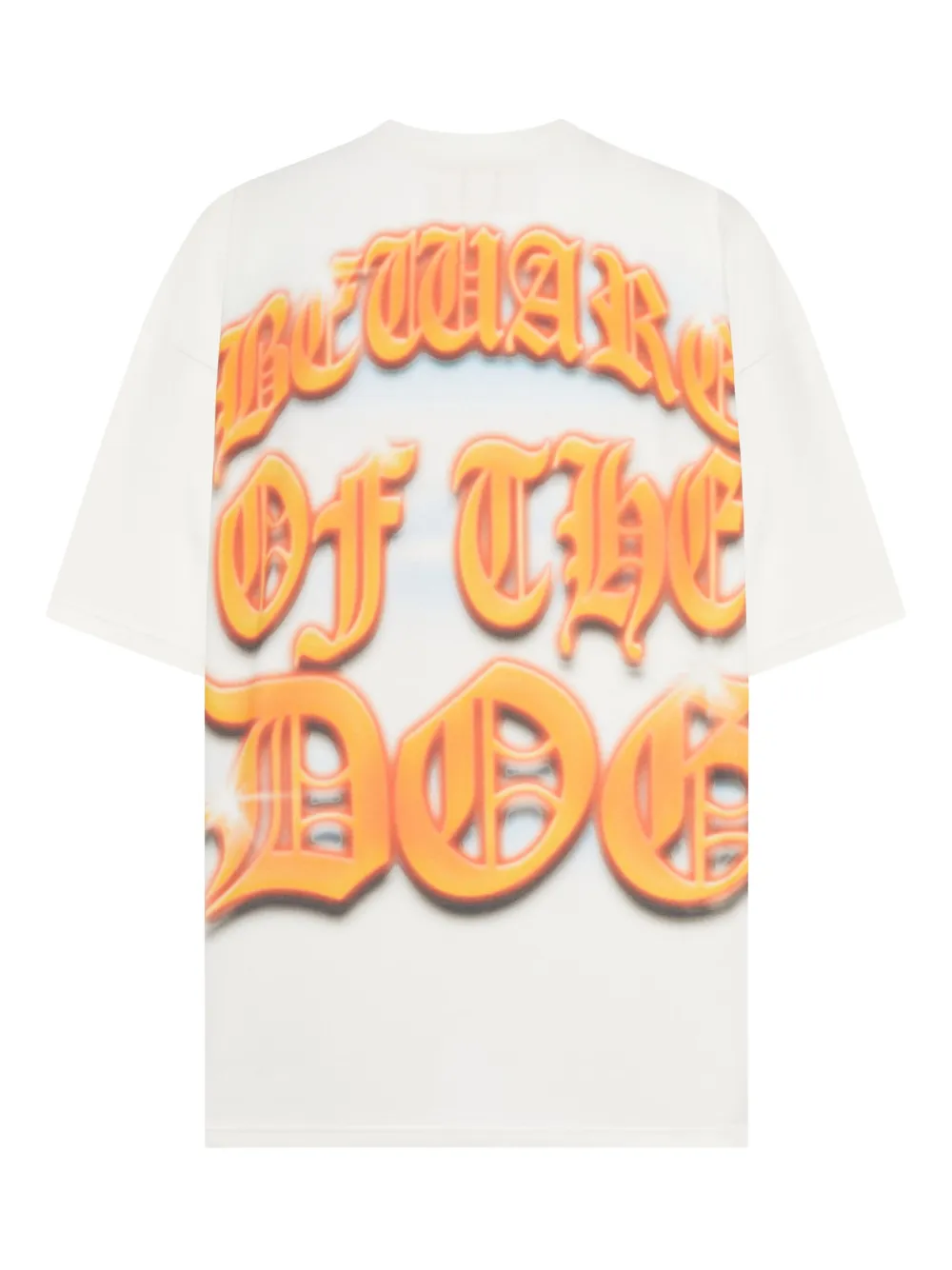 PDF CHANNEL The Boy White Dog Rottweiler-print T-shirt Wit