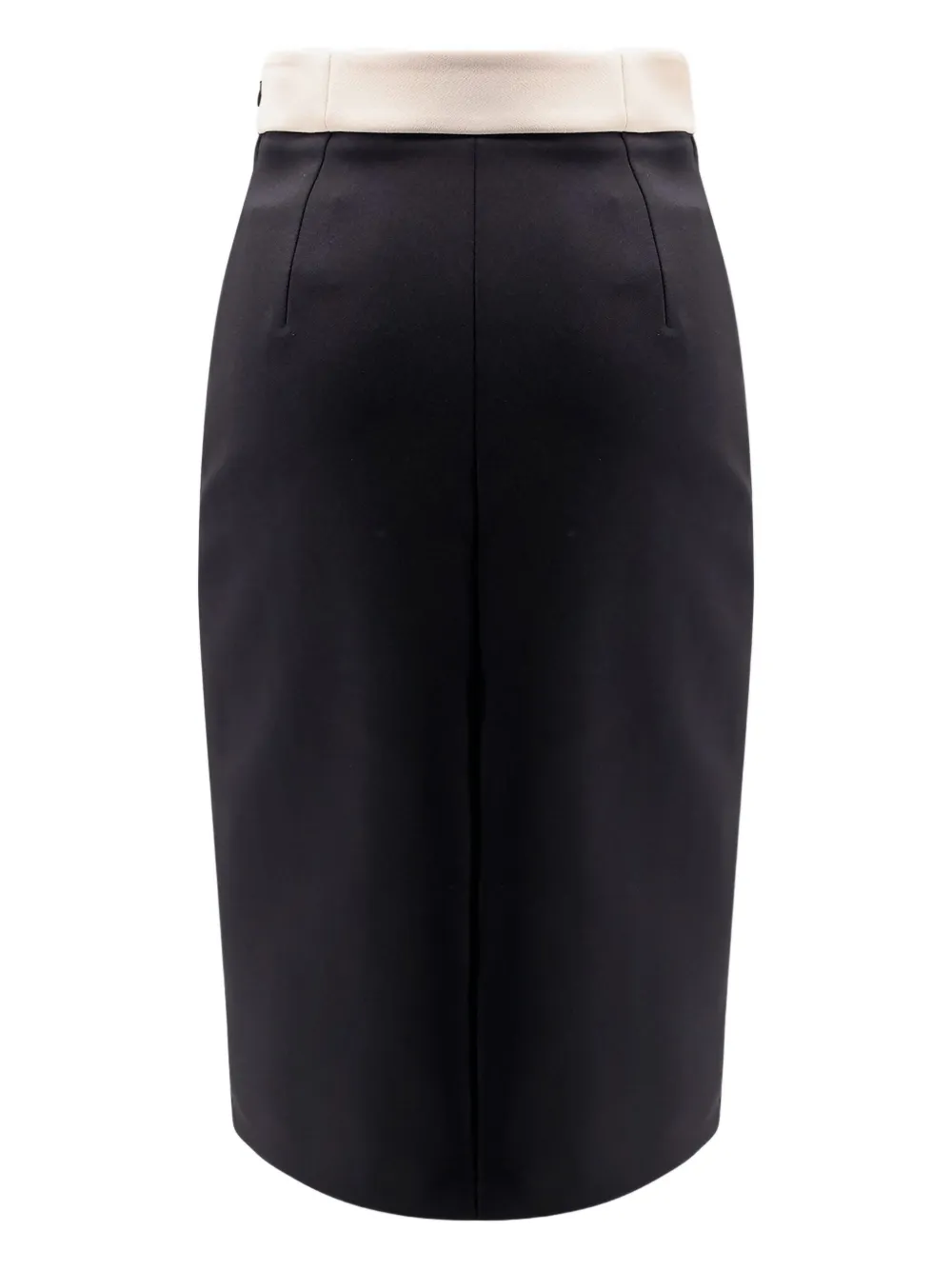 Elisabetta Franchi panelled midi pencil skirt - Zwart