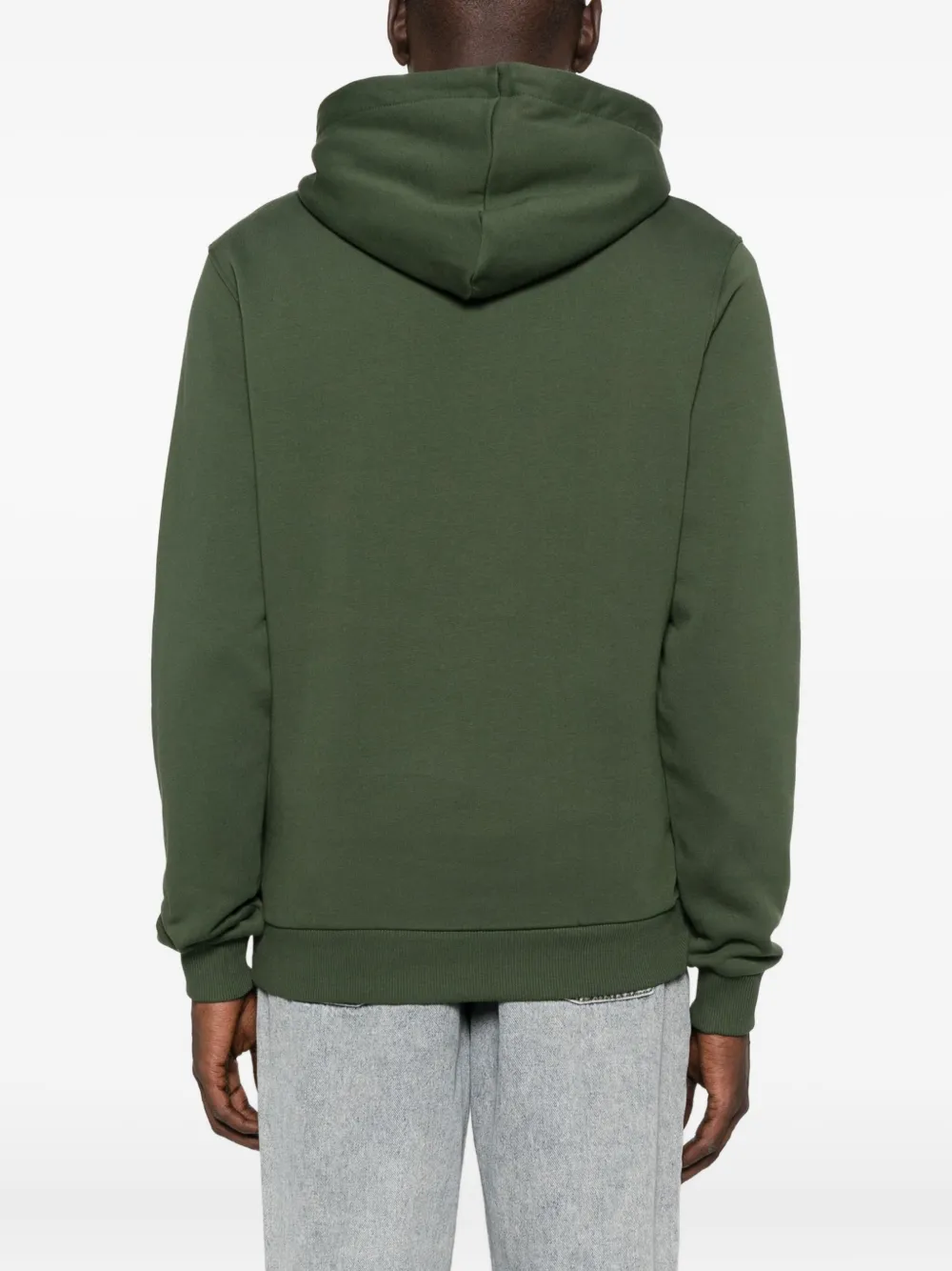 Les Deux Racing hoodie van biologisch katoen Groen