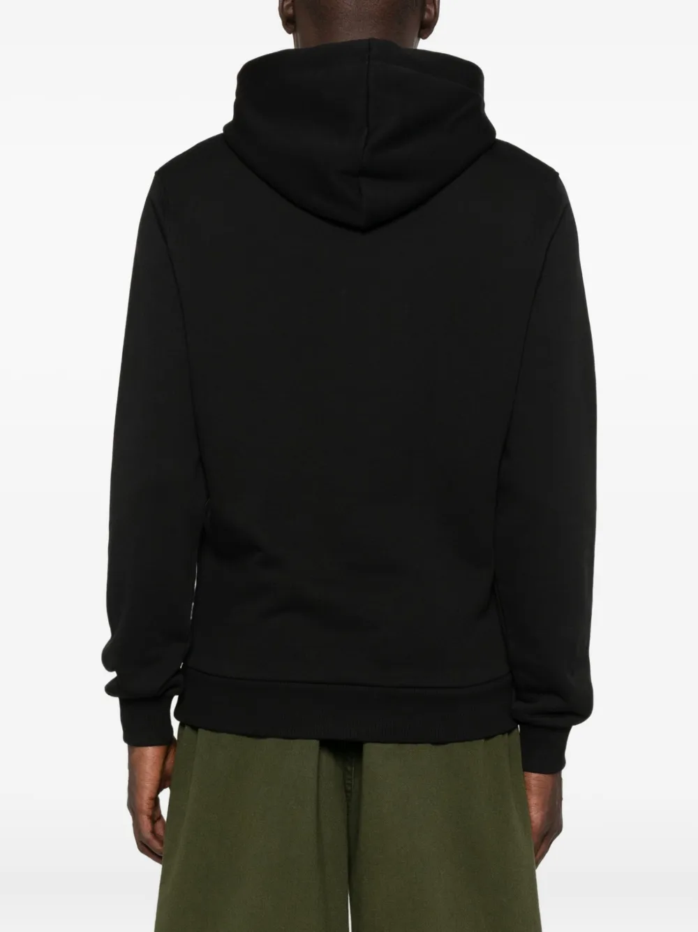 Les Deux Established hoodie met logo Zwart