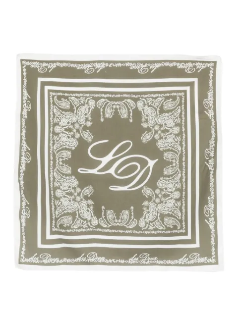 Les Deux paisley-print scarf