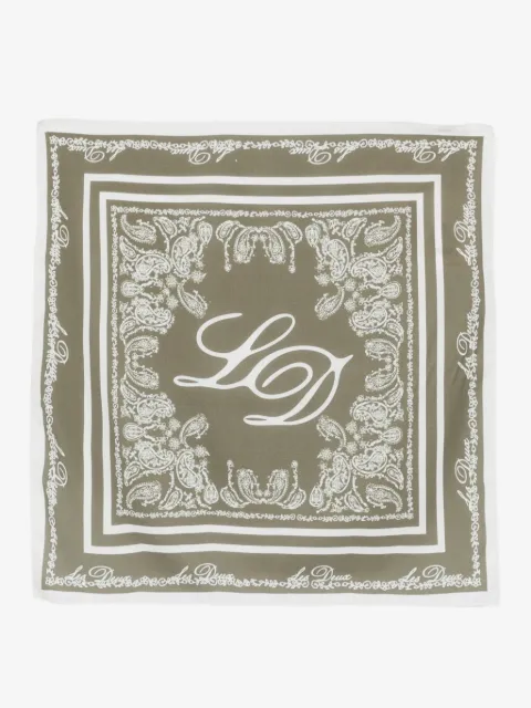 Les Deux paisley-print scarf