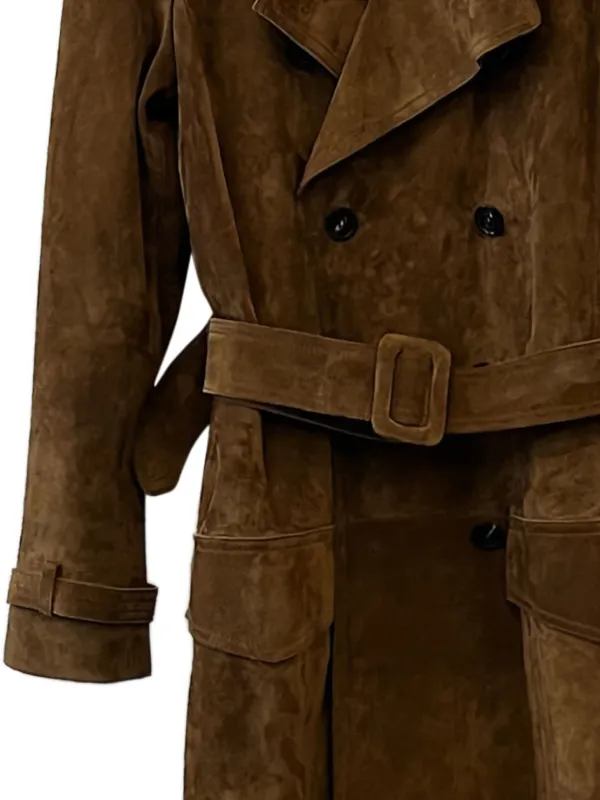 SASSAFRAS ブラウン トレンチコート Lサイズ ブロッキングトレンチコート(コート)｜LOVELESS(ラブレス)の