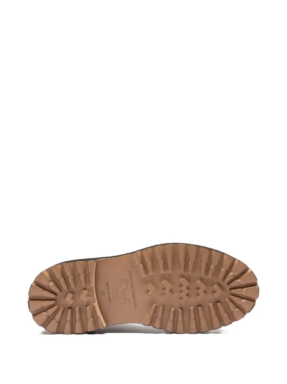 Officine Creative Blossom lace-up boots Brown