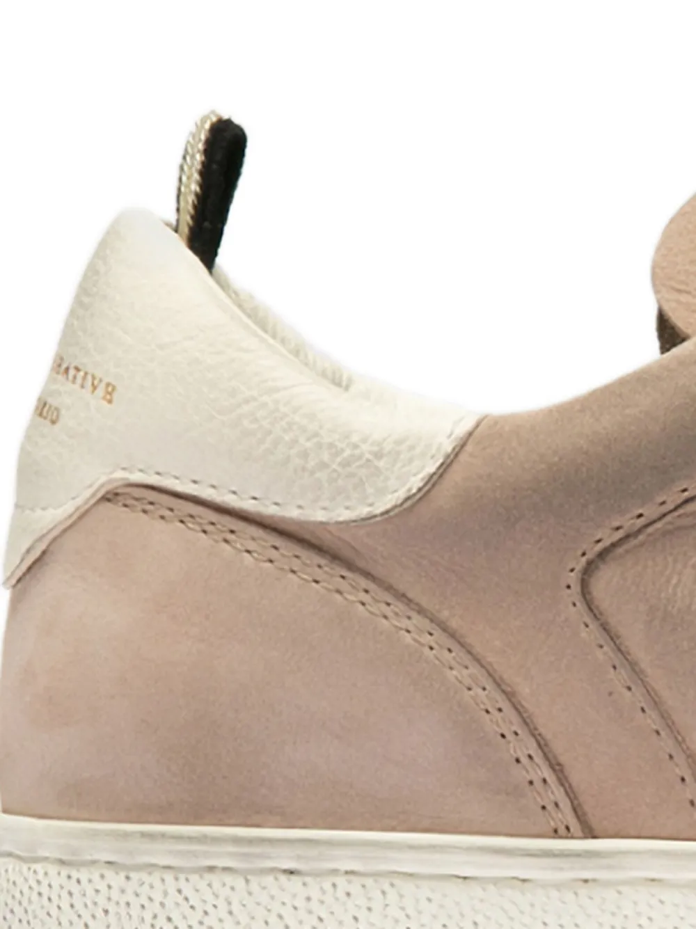 Officine Creative The Answer 102 leren sneakers - Beige