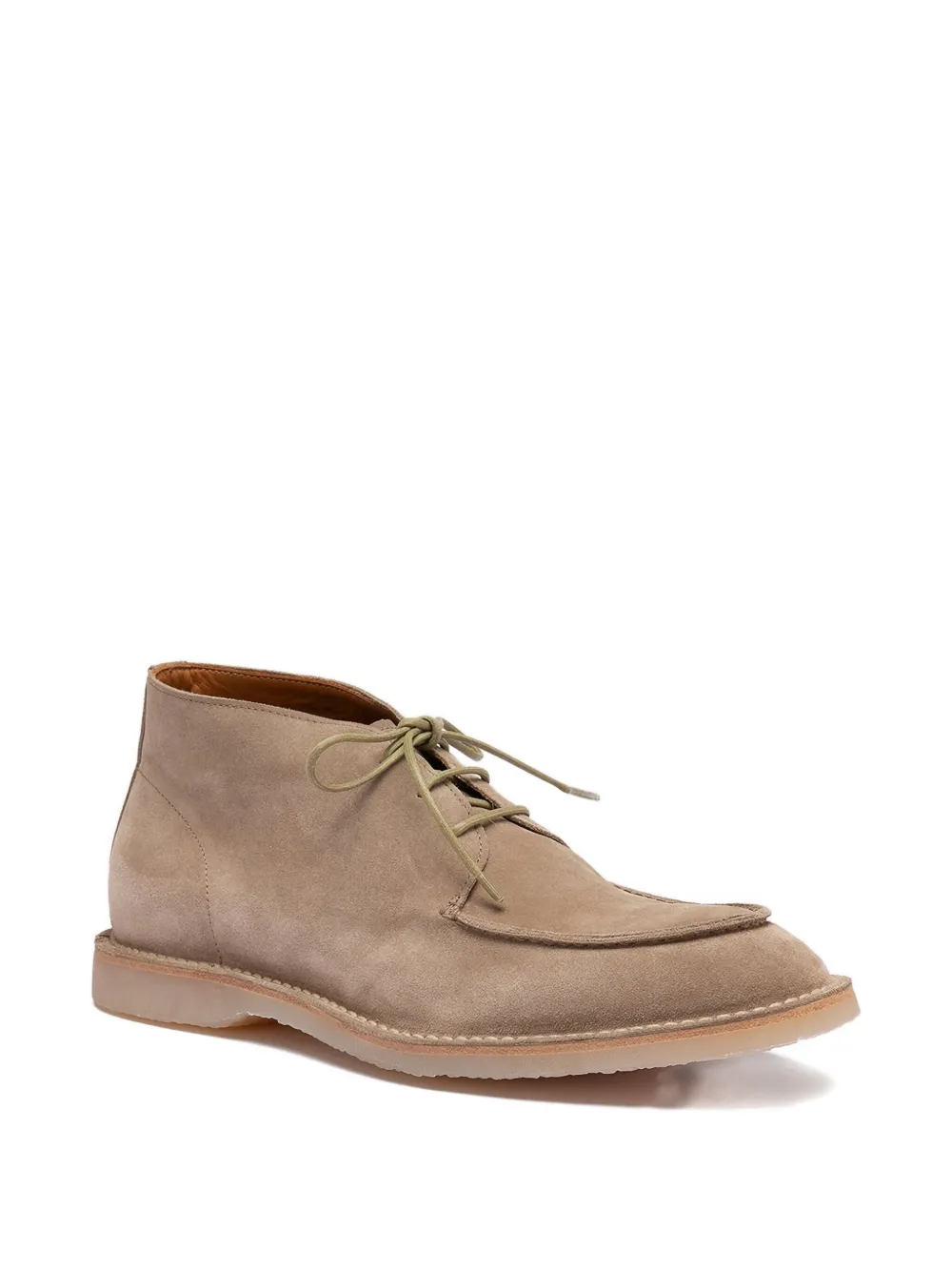 Officine Creative Lace-up Suede Boots In Multi