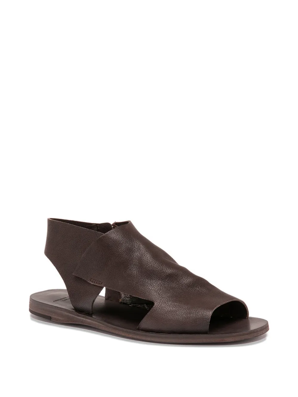 Officine Creative Itaca 033 leren slingback sandalen Bruin