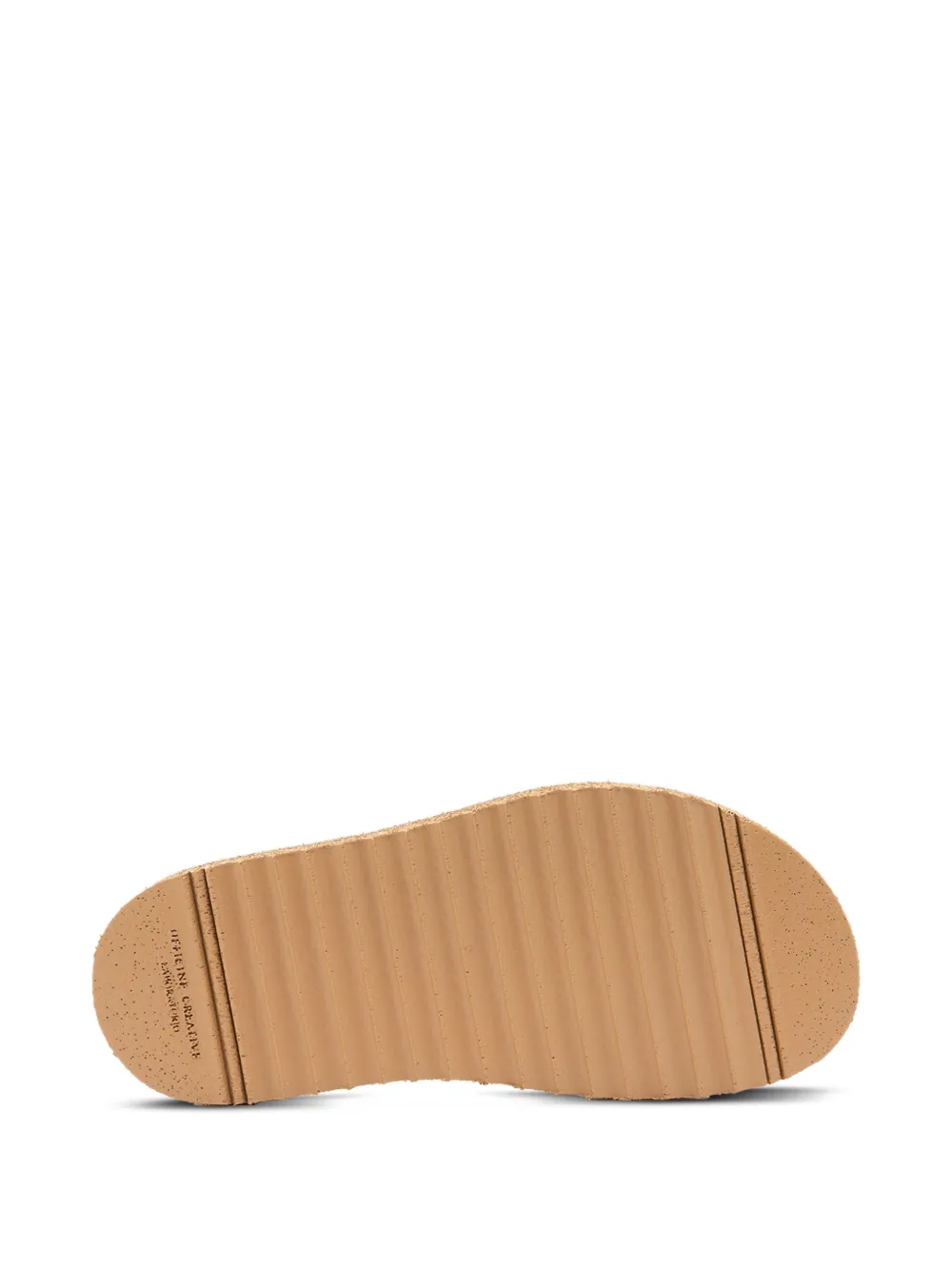 Officine Creative Suède sandalen Bruin