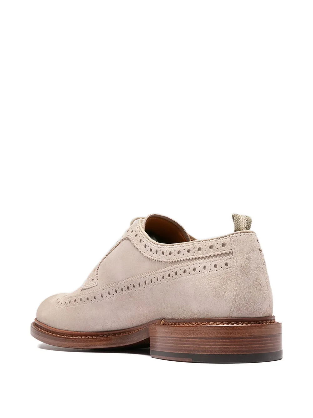 Officine Creative leather lace-up derby shoes Neutrals