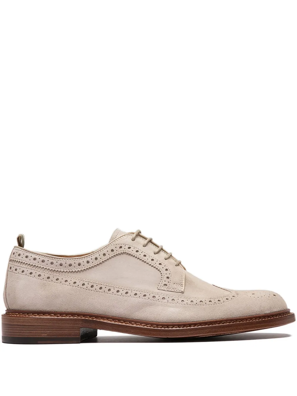 Officine Creative leather lace-up derby shoes Neutrals