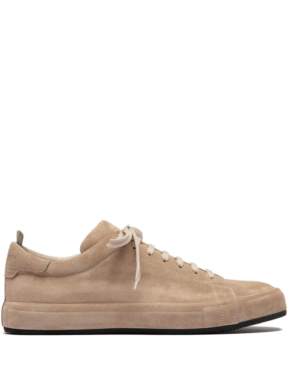 Officine Creative suede leather trainers Neutrals