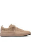 Officine Creative suede leather trainers - Neutrals