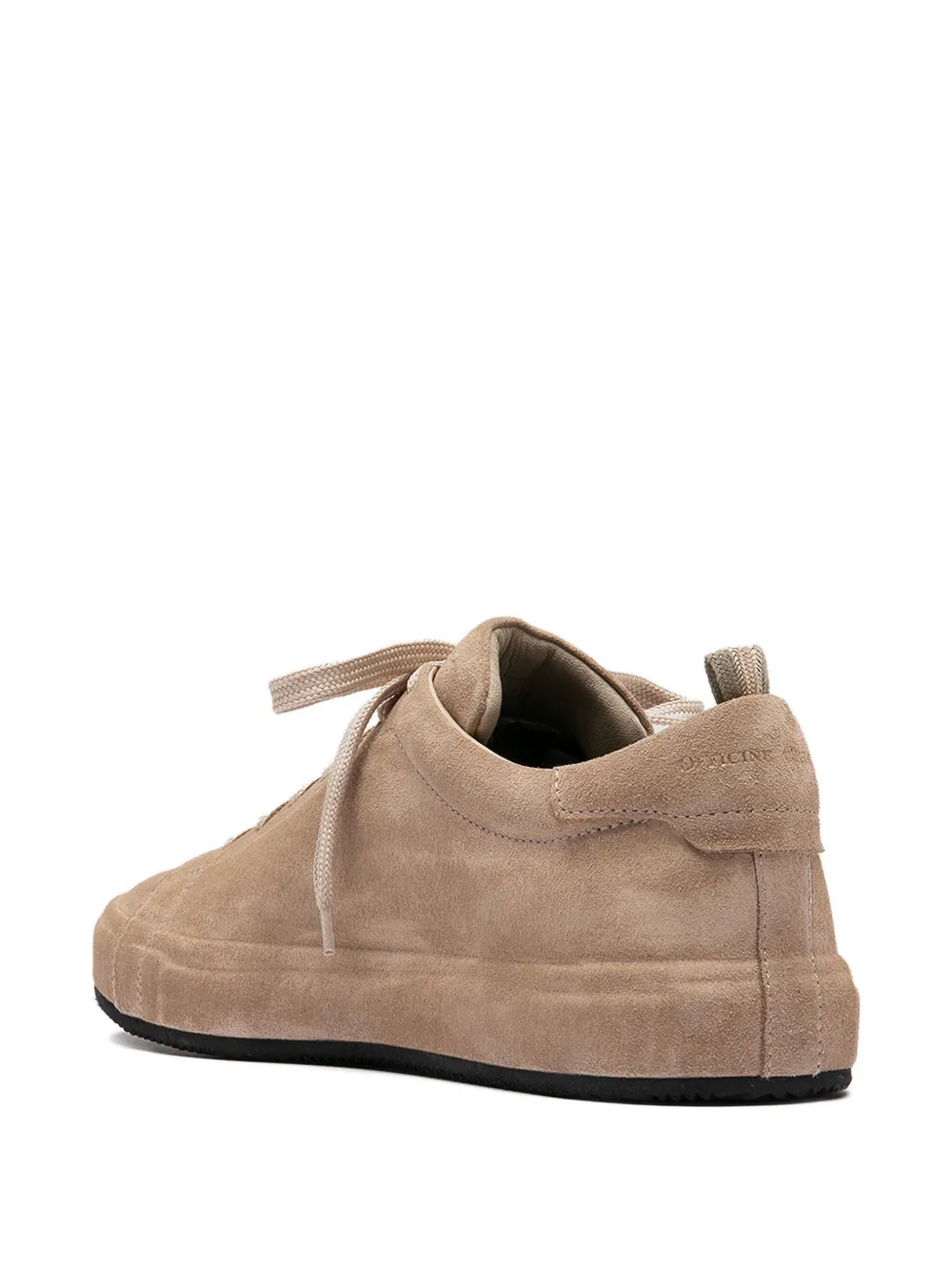 Officine Creative suede leather trainers Neutrals