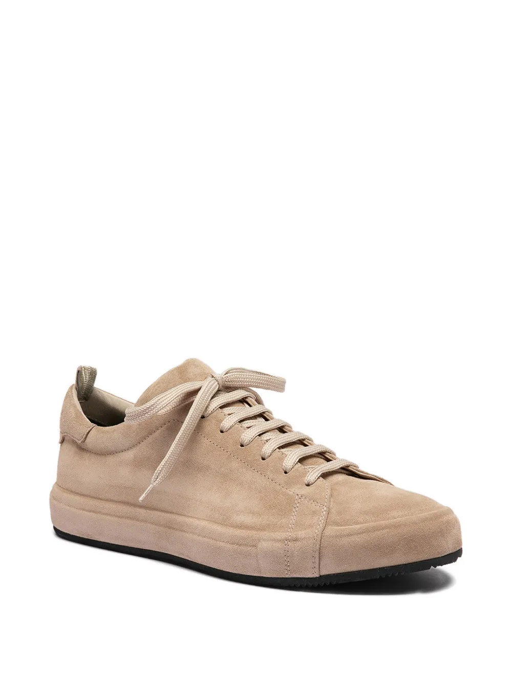 Officine Creative suede leather trainers Neutrals