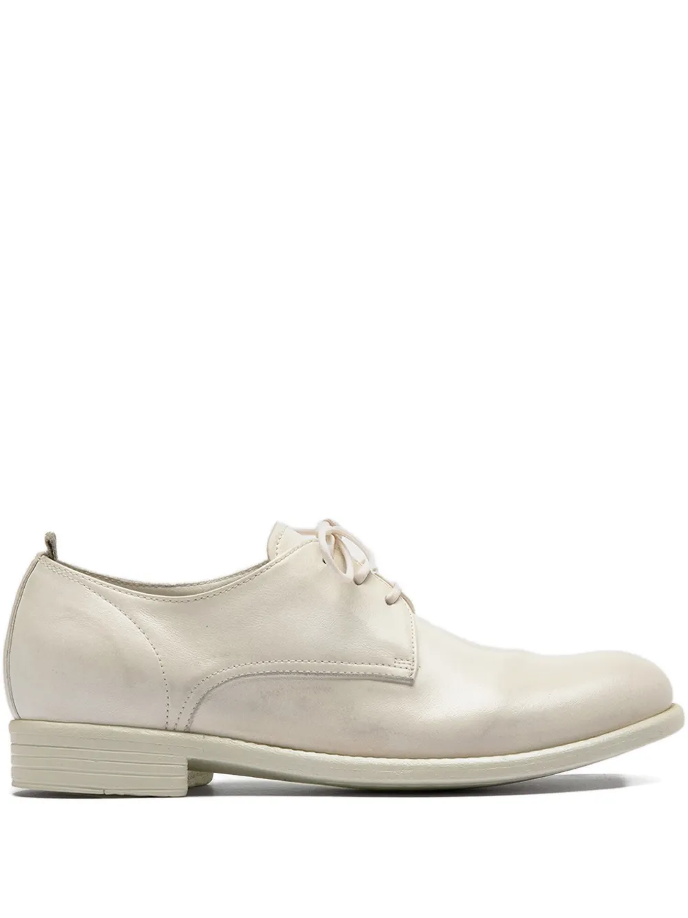 Officine Creative Calixte 064 Leather Derby Shoes In White