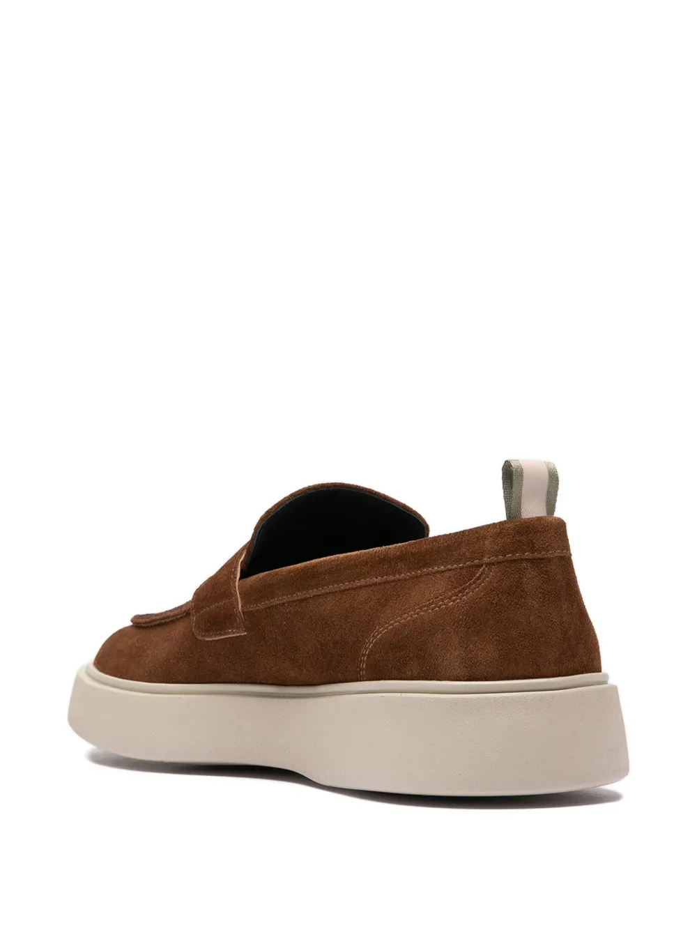 Officine Creative Suède loafers Bruin