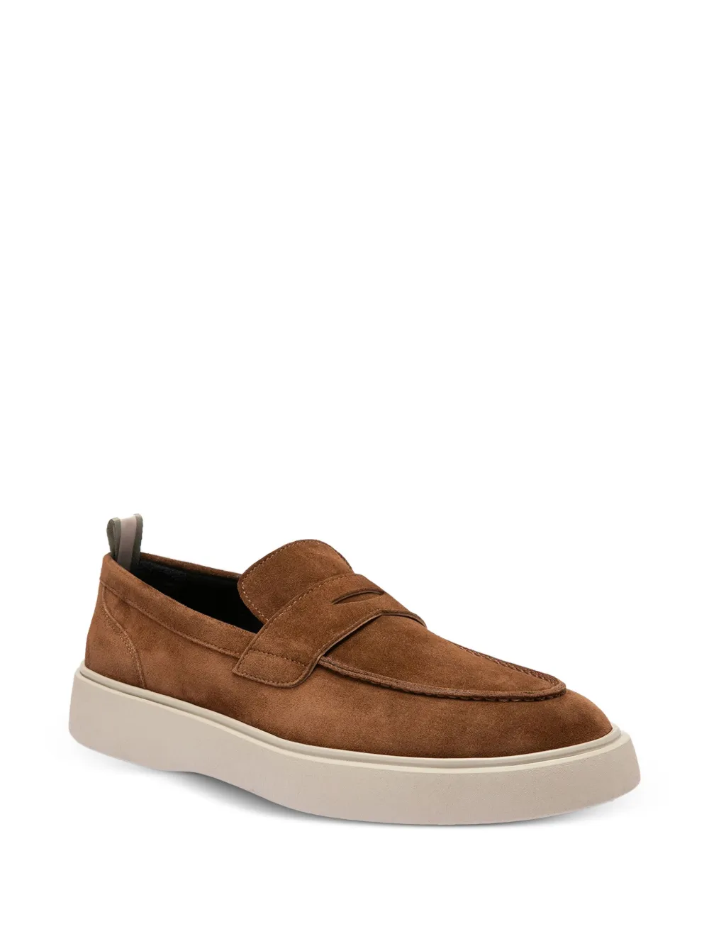Officine Creative Suède loafers - Bruin