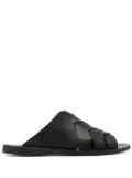 Officine Creative Itaca 049 woven leather sandals - Black