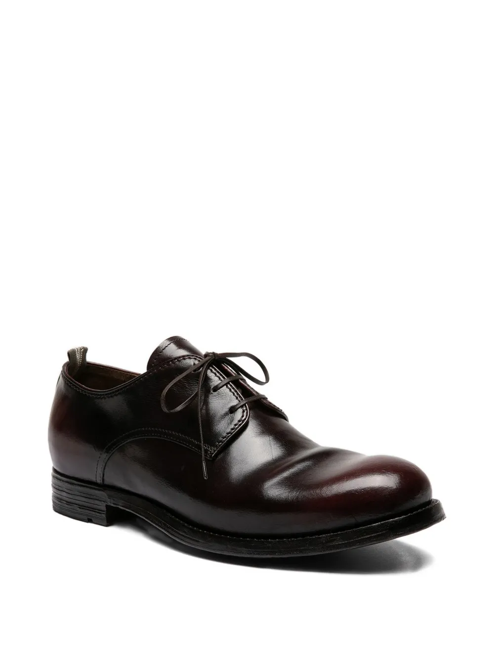 Officine Creative Balance leather derby shoes Brown