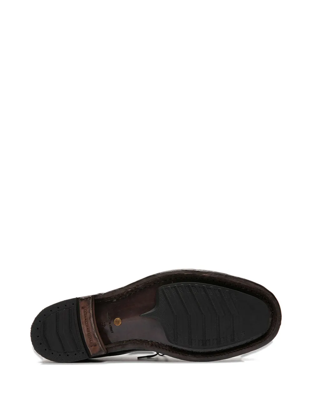 Officine Creative Balance leather derby shoes Brown