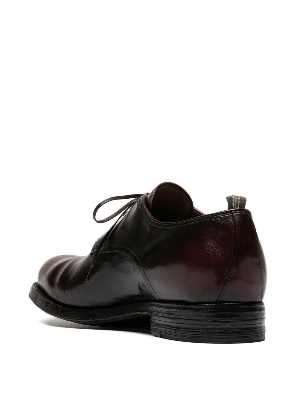 Officine Creative Balance leather derby shoes Brown