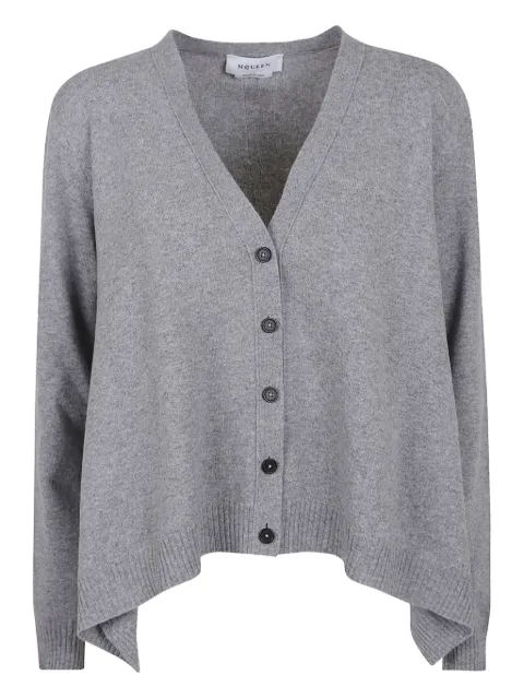 Alexander McQueen cashmere button cardigan