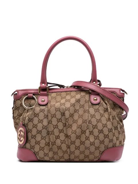 Gucci Pre-Owned 2016-2025 GG Canvas Sukey satchel