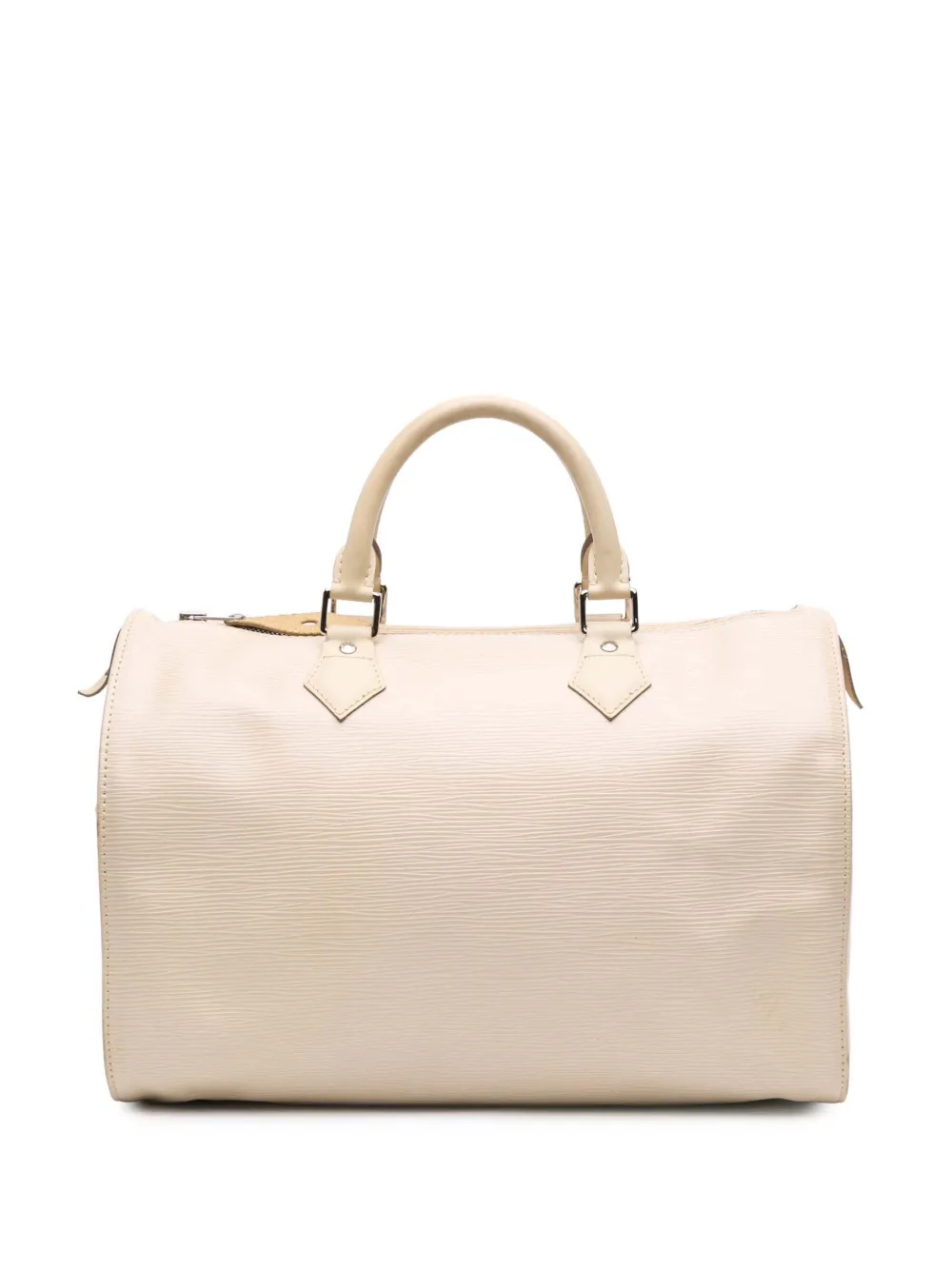 Louis Vuitton Pre-Owned 2011 エピ スピーディ 35 ボストンバッグ - ホワイト Louis Vuitton Pre-Owned 2011 エピ スピーディ 35 ボストンバッグ - ホワイト