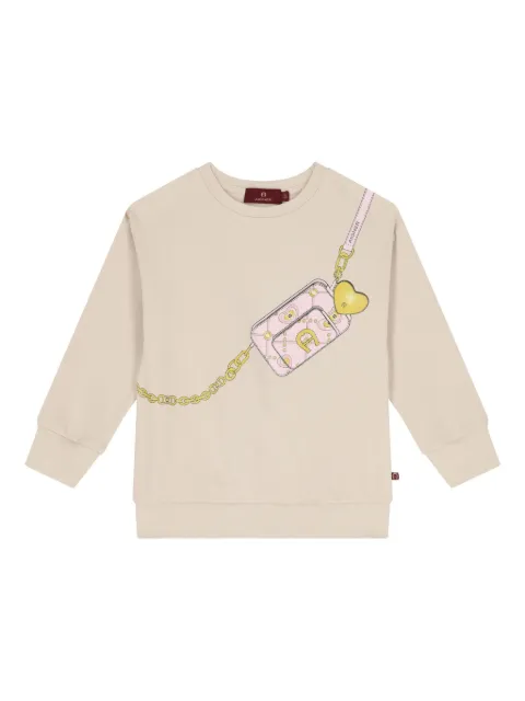 Aigner Kids cross body bag sweatshirt