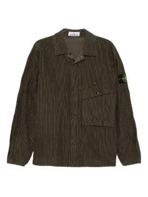Stone Island ジップアップ ジャケット | ブラック | FARFETCH JP