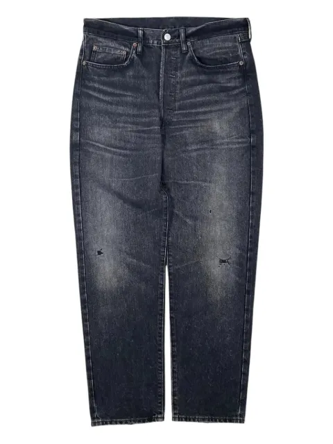 Junya Watanabe MAN jeans con efecto desgastado