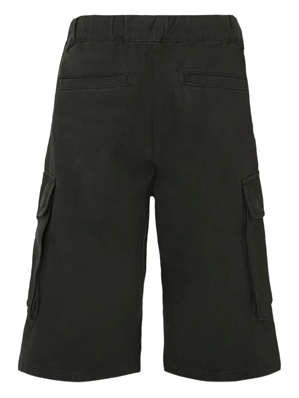 Diesel Kids cargo-pocket drawstring shorts Zwart