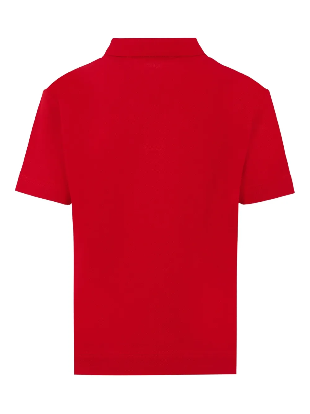 Burberry Kids bear-logo polo shirt Rood