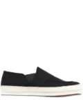 Comme des Garçons Homme Deux panelled trainers - Black