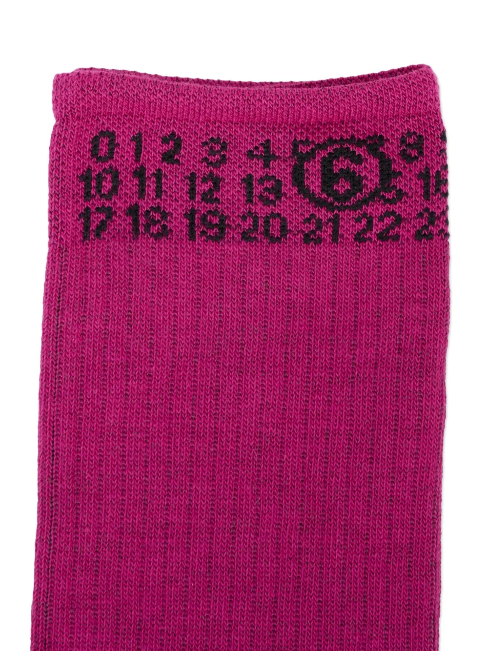 MM6 Maison Margiela Kids Numeric logo socks | Teen Boy Clothing | Image 2