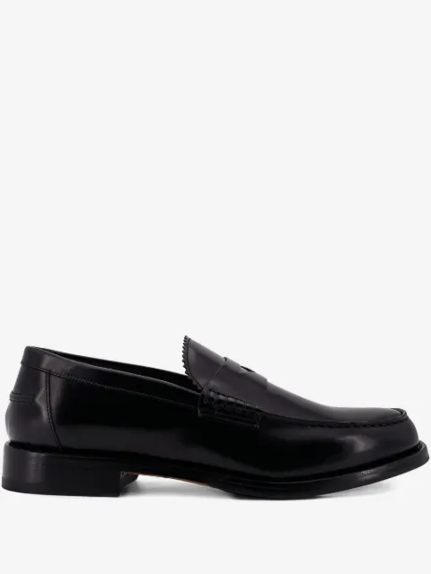 Doucal's penny leather loafers