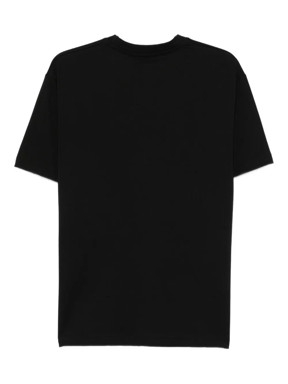 Joshua Sanders smiley-face T-shirt - Zwart