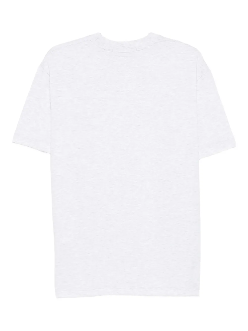 Joshua Sanders smiley-face embroidered T-shirt - Grijs