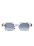 John Dalia rectangle-frame sunglasses - Gold