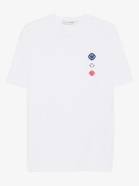 Joshua Sanders  playera bordada de algodón
