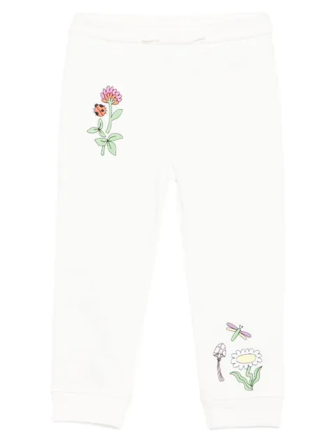 Stella McCartney Kids floral-print trousers