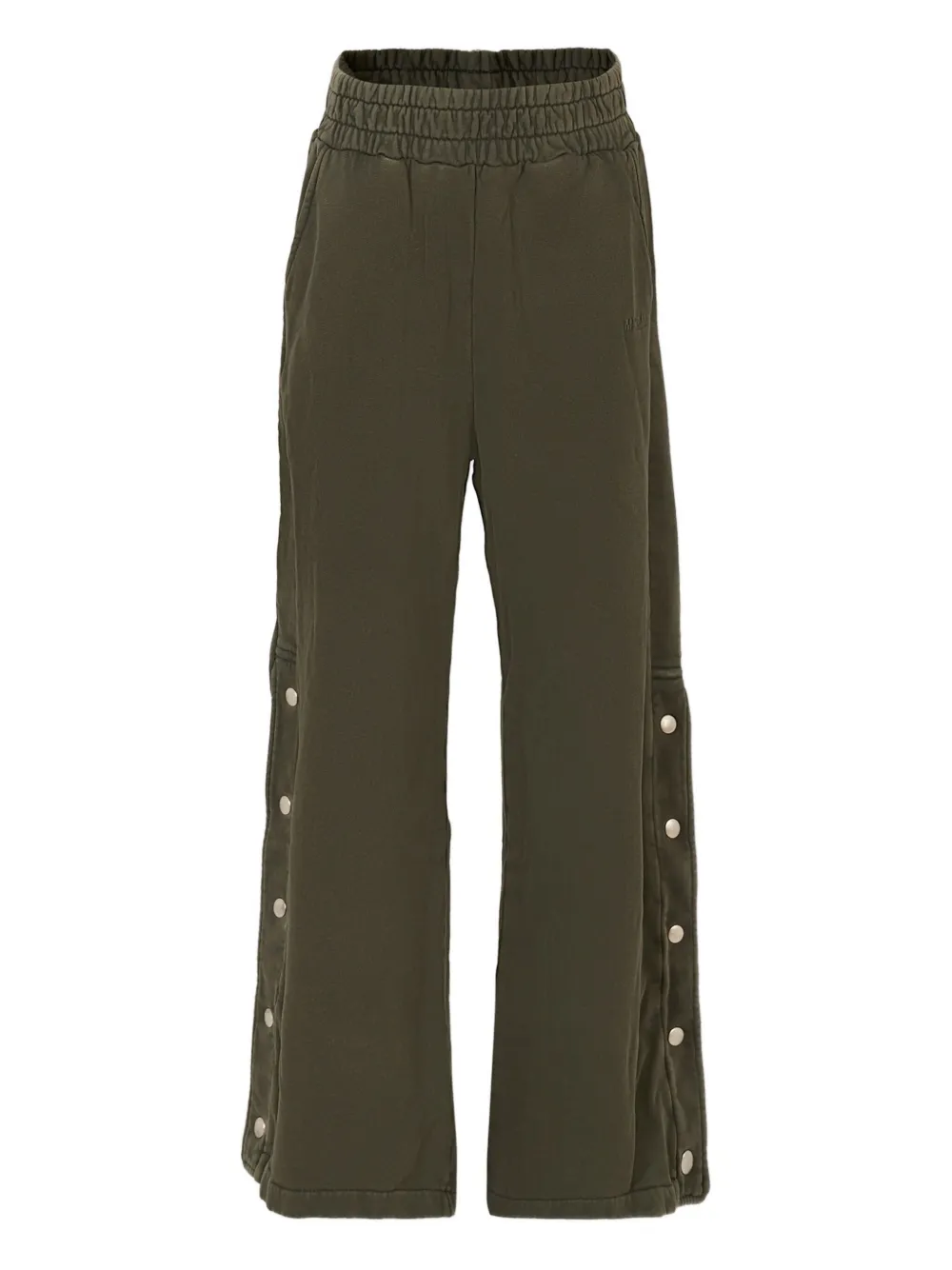 MSGM Kids Broek met drukknoopdetail Groen
