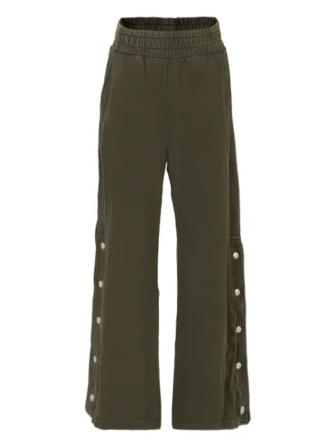 MSGM Kids snap button-detail trousers