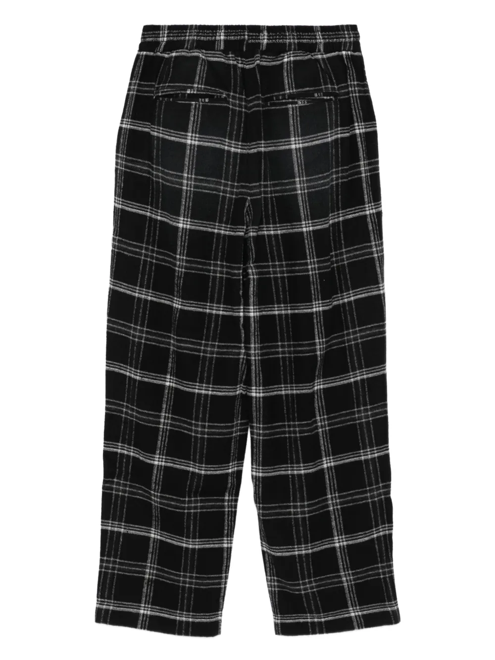 Joshua Sanders checked elastic-waist trousers | Tapered Pants | Image 2