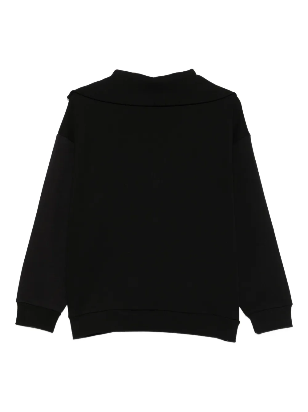 Joshua Sanders zip-neck sweatshirt - Zwart