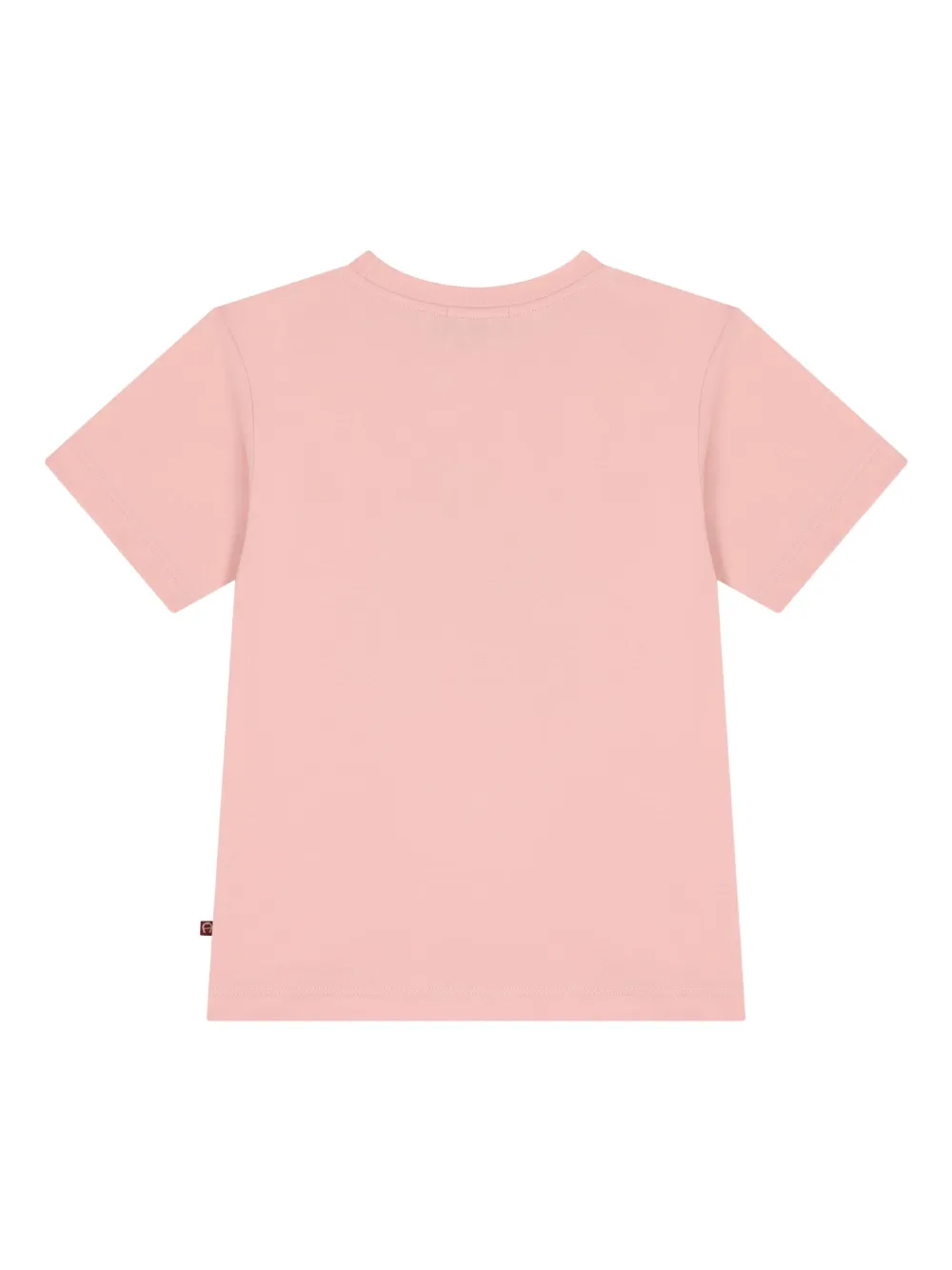 Aigner Kids gift-box print T-shirt Roze