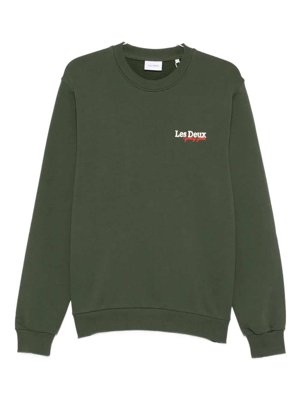 Les Deux Felpa Racing girocollo - Verde